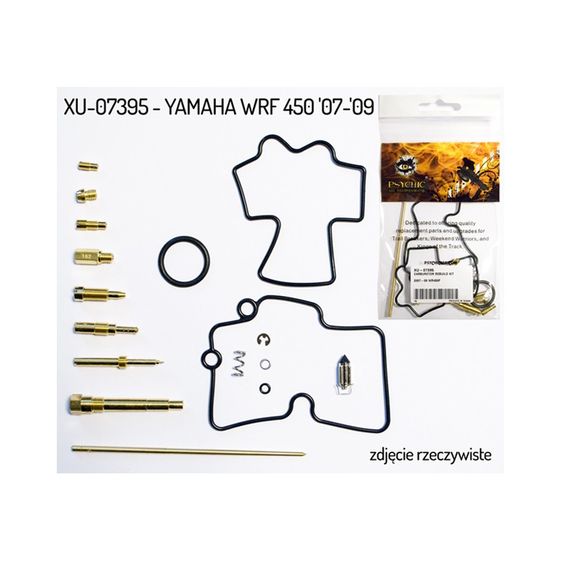 Naprawczy zestaw gaźnika Yamaha WRF 450 '07-'09 (26-1266) - sklep motocyklowy