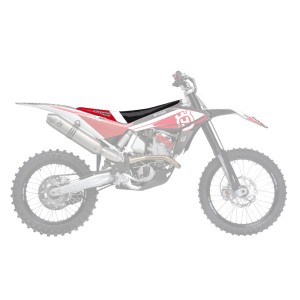 Pokrowiec na siedzenie Husqvarna TE/TC 449-511 '11-'13 Dream 4 kolor czarny/czerwony/biały