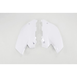 UFO BOCZKI TYLNE YAMAHA YZ 125/250 '02-'14 RESTYLING KOLOR BIAŁY