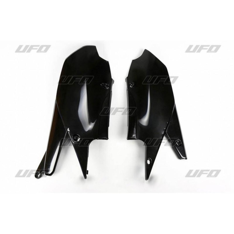 UFO BOCZKI TYLNE YAMAHA YZF 250 '19-'20, YZF 450 '18-'20, WR 250F '20, WR 450F '18-'20 - KOLOR CZARNY