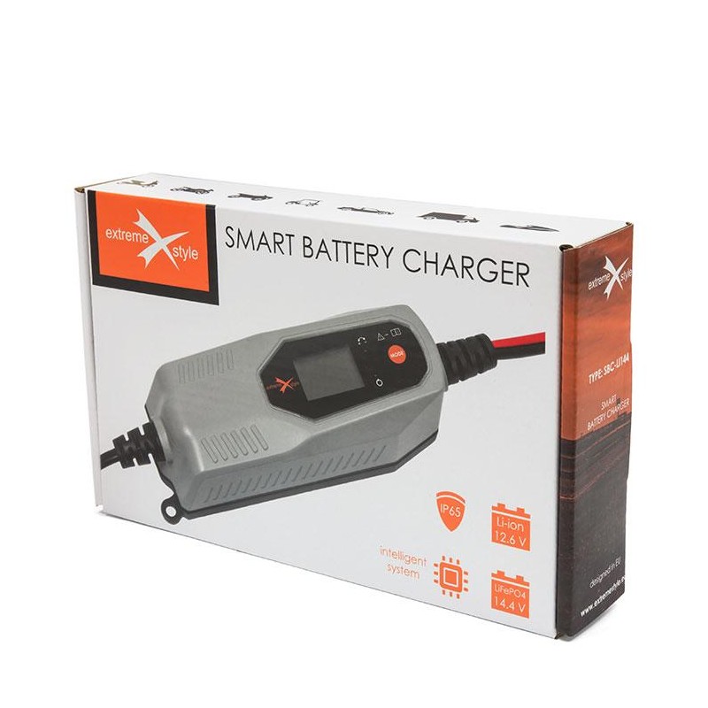 BIKETEC ŁADOWARKA INTELIGENTNA DO AKUMULATORÓW LITOWO-JONOWYCH - Sklep Motoryzacyjny