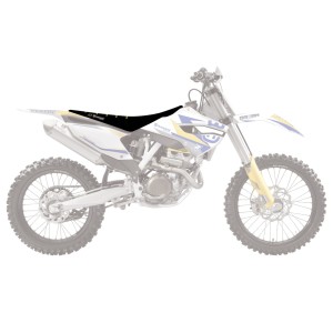 Pokrowiec na siedzenie Husqvarna FC/TC '14-'15, TE/FE '14-'16 Zebra Żółto-Czarny