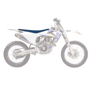 Pokrowiec na siedzenie Husqvarna FC/TC '16-'18, TE/FE '17-'19 - niebieski