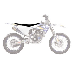 Pokrowiec na siedzenie Husqvarna FC/TC '16-'18, TE/FE '17-'19 czarno-żółty