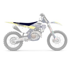 Pokrowiec na siedzenie Husqvarna TC/FC 125/250/350/450 '23 Double Grip - Czarny