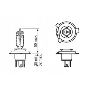 BOSCH ŻARÓWKA HS1 35/35W 12V PX43T - doskonałe oświetlenie do Twojego pojazdu
