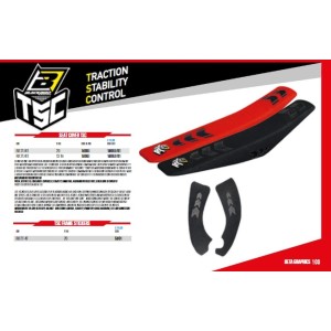 Pokrowiec / poszycie na siedzenie do BETA RR 2T/4T '13-'19 - Czerwony