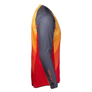 Koszulka motocyklowa 111 Racing Wyprzedaż 111.3 - Spectral Kolor Czerwony/Pomarańczowy/Czarny Rozmiar L