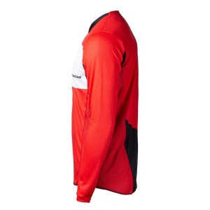 Koszulka motocyklowa 111 RACING REDRISK czerwono-biała-czarna S