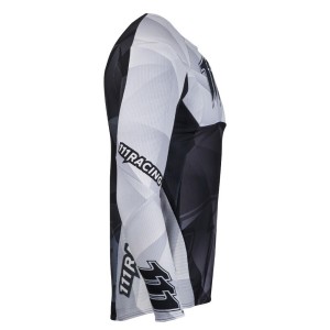 Koszulka moto 111.1 - Razor Black XXL - Wyprzedaż