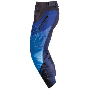 Spodnie motocyklowe 111 RACING - wyprzedaż, kolor niebieski/czarny, rozmiar 36