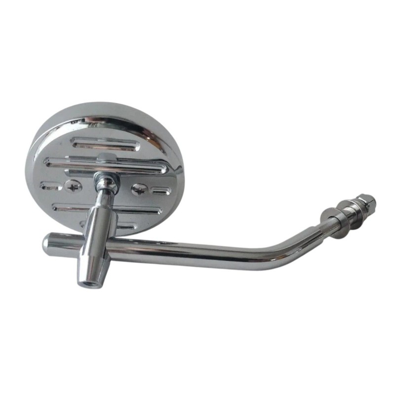 EMGO 2025/02 LUSTERKO HARLEY DAVIDSON 3" OKRĄGŁE CUSTOM BUFALO CHROMOWANE PRAWE / LEWE