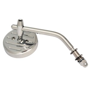 EMGO 2025/02 LUSTERKO HARLEY DAVIDSON 3" OKRĄGŁE CUSTOM BUFALO CHROMOWANE PRAWE / LEWE