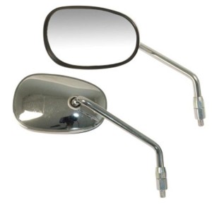 Lusterko EMGO 2025/02 Kawasaki VN 900 Vulcan Classic '14-'18 Prawe Chromowane