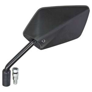 Lusterko EMGO 2025/02 Kawasaki Z 125 PRO '14-'16 lewe (OEM: 56001-0312) kolor czarny (wzór oryginału) (homologacja)