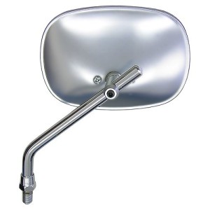 Lustro EMGO 2025/02 LUSTERKO HARLEY-DAVIDSON PRAWE / LEWE (128MM X 86MM) CHROMOWANE