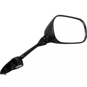 EMGO 2025/02 LUSTERKO YAMAHA YZF R1 '09-'14 PRAWE (OEM: 14B-26290-00) KOLOR CZARNY (WZÓR ORYGINAŁU) (HOMOLOGACJA)
