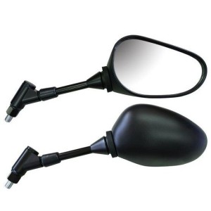 Lusterko EMGO 2025/02 Yamaha XJ6N '14-'16, FZ8 Fazer '13-'15 PRAWE (OEM: 20S-26280-10) KOLOR CZARNY (WZÓR ORYGINAŁU) (HOMOLO