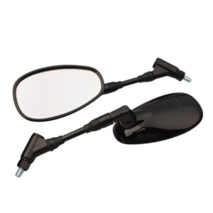 EMGO 2025/02 LUSTERKO YAMAHA XSR 900 '16-'18 PRAWE (OEM: 1B3-26290-20) KOLOR CZARNY (WZÓR ORYGINAŁU) (HOMOLOGACJA)