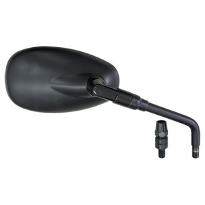 EMGO 2025/02 LUSTERKO YAMAHA XSR 700 '15-'16 PRAWE (OEM: B34-F6290-00) KOLOR CZARNY (WZÓR ORYGINAŁU) (HOMOLOGACJA)