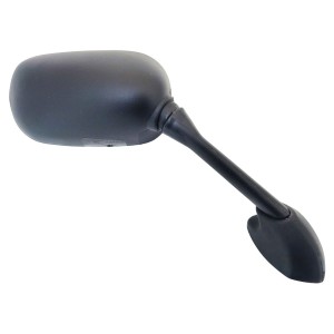 EMGO 2025/02 LUSTERKO YAMAHA YZF R1 '00-'01 PRAWE (OEM: 5JJ-26290-00) KOLOR CZARNY (WZÓR ORYGINAŁU) (HOMOLOGACJA)