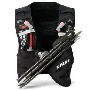 USWE Kamizelka Rowerowa Rush 8L Rozmiar S Czarna