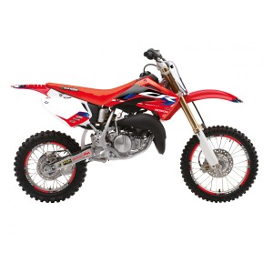 Komplet naklejek Blackbird Honda CR 85 '03-'07 Dream 5 Kolor Czerwony Czarny