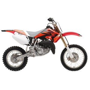 Komplet naklejek Blackbird do Hondy CR 85 '03-'07 Dream 4 kolor czerwony czarny