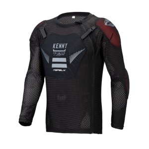 KENNY RACING BUZER OSŁONA KLATKI PIERSIOWEJ NA SIATCE BODY PROTECTOR MTB REFLEX DZIECIĘCE/KID/JUNIOR KOLOR CZARNY ROZMIAR L