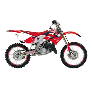 Komplet naklejek Blackbird do Honda CR 125R '98-'99, CR 250R '97-'99 Dream 5 kolor czerwony czarny