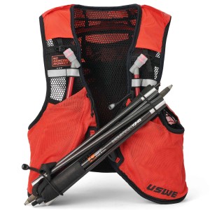 USWE Kamizelka do biegania Pace 14L rozmiar M czerwona