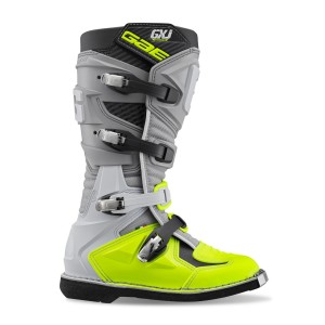 Buty Gaerne Cross/Enduro Junior/Kid/Dziecięce GX-J Szary/Żółty Fluo - Rozmiar 37