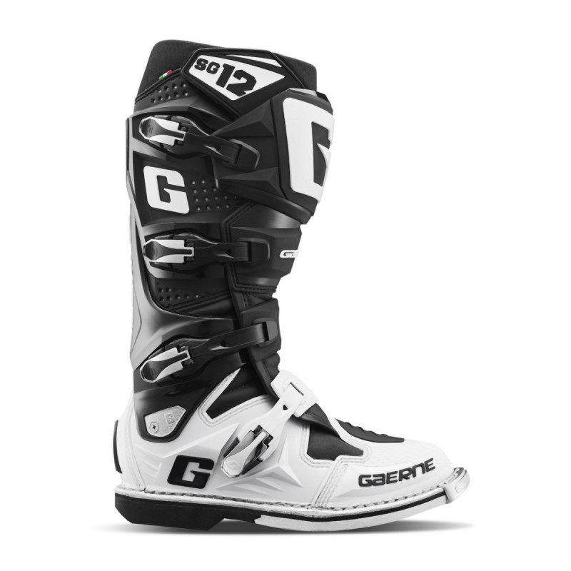 Buty Gaerne Cross/Enduro SG-12 czarno-białe rozmiar 46