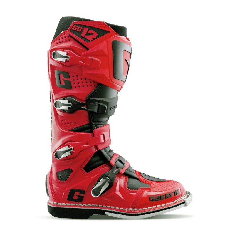 Buty cross/enduro Gaerne SG-12 Red/Black, rozmiar 45