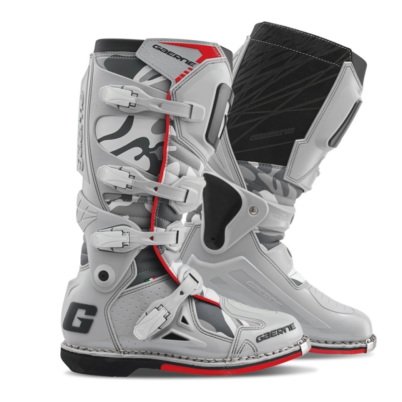 GAERNE BUTY CROSS/ENDURO FASTBACK ENDURANCE SNOW CAMO SZARY/CZARNY/CZERWONY ROZMIAR 42