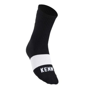 Skarpety KENNY RACING BLACK - rozmiar 43/46, kolor czarny/biały