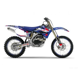 BLACKBIRD KOMPLET NAKLEJEK (OKLEIN) YAMAHA YZ 250/450F '06-'09 DREAM 5 KOLOR NIEBIESKI CZARNY
