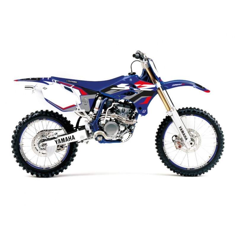 Blackbird Komplet Naklejek (Oklein) Yamaha YZ 250/450F '03-'05 Dream 5 Kolor Niebieski Czarny