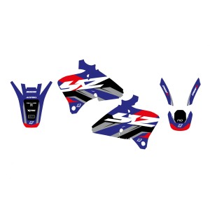 BLACKBIRD KOMPLET NAKLEJEK (OKLEIN) YAMAHA YZ 250/400/426F '98-'02 DREAM 5 KOLOR NIEBIESKI CZARNY