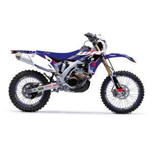 BLACKBIRD Komplet Naklejek (Oklein) Yamaha WR 450F '12-'15 Dream 5 Kolor Niebieski Czarny