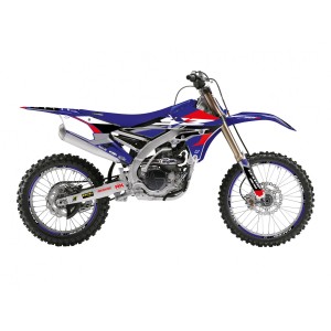 Blackbird Komplet Naklejek (oklein) Yamaha YZ 250F '14-'18, YZ 450F '14-'17 Dream 5 Kolor Niebieski Czarny