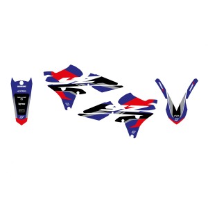 Blackbird Komplet Naklejek (oklein) Yamaha YZ 250F '14-'18, YZ 450F '14-'17 Dream 5 Kolor Niebieski Czarny