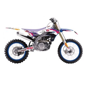 BLACKBIRD WYPRZEDAŻ KOMPLET NAKLEJEK YAMAHA YZ 250F '19-'23, YZ 450F '18-'22 REPLICA YAMAHA FACTORY RACING