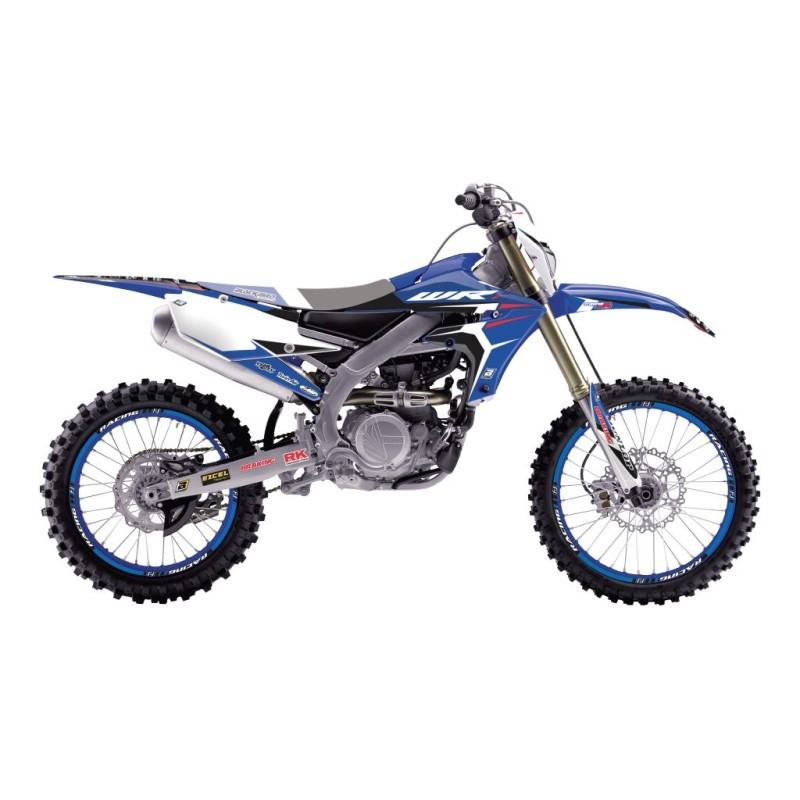Komplet naklejek (oklein) Yamaha WR 250F '20-'23, WR 450F '19-'23 DREAM 4 - BLACKBIRD
