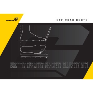 Buty cross/enduro Gaerne SG-22 czarne rozmiar 47