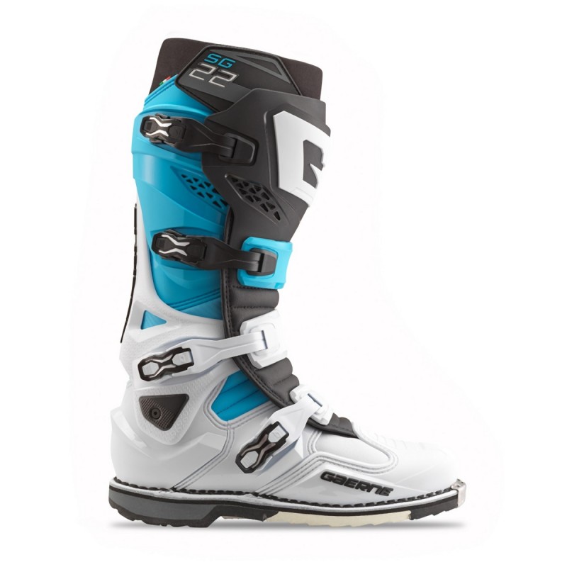 Buty Gaerne Cross/Enduro SG-22 Limited Edition Biały/Czarny/Niebieski Rozmiar 43