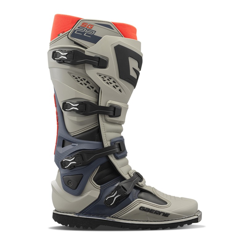 GAERNE BUTY CROSS/ENDURO MODEL SG-22 GORE-TEX ENDURO ROCKY SUNSET SZARY/NIEBIESKI/POMARAŃCZOWY ROZMIAR 46