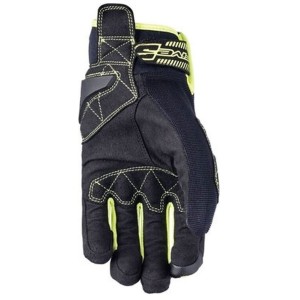 Rękawice tekstylne Five Gloves RS3 Evo czarno-żółte fluo rozmiar 9