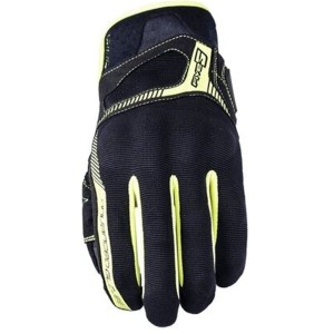 five gloves rękawice tekstylne rs3 evo kolor czarny/żólty fluo rozmiar 12