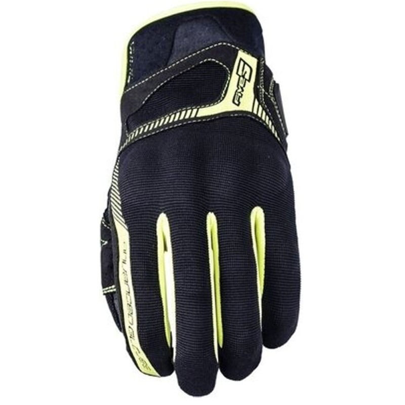 five gloves rękawice tekstylne rs3 evo kolor czarny/żólty fluo rozmiar 12